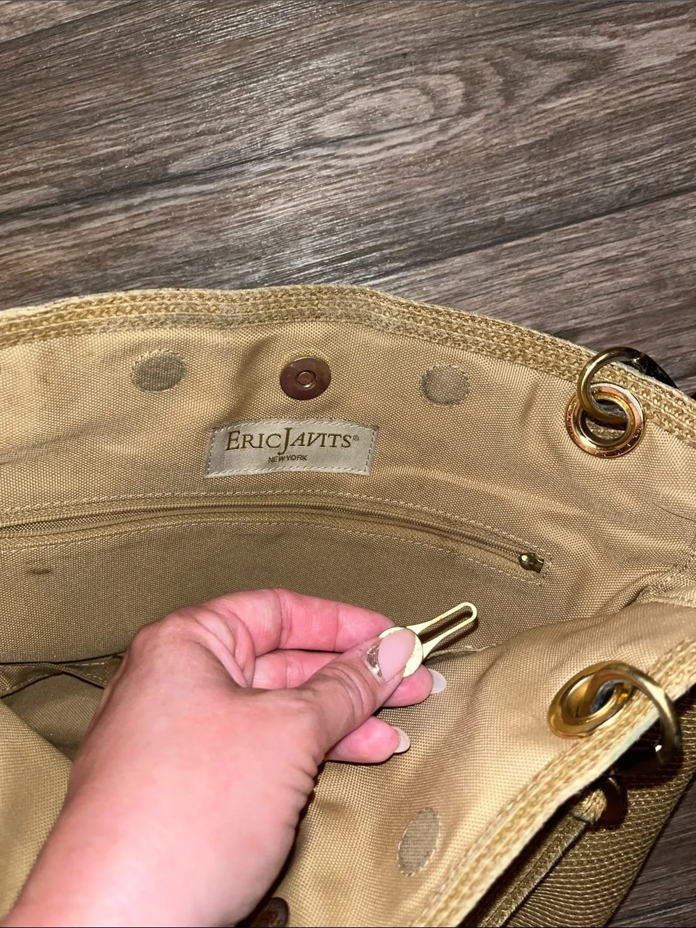 Eric Javits “Squishee” bag